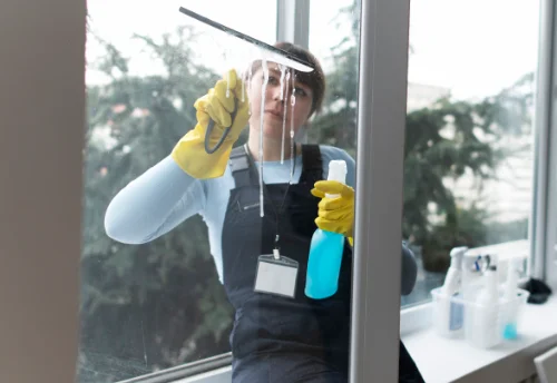 Nettoyage de vitres intérieures et extérieures à Mespaul